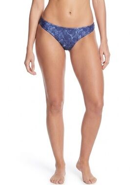 NWT Phax Classic Side Tie Blue Sky Bikini Bottom Size M